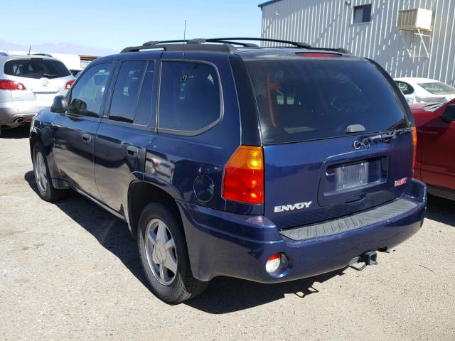 1GKDS13S122502672 - 2002 GMC ENVOY BLUE photo 3