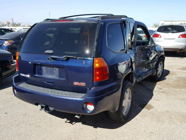 1GKDS13S122502672 - 2002 GMC ENVOY BLUE photo 4