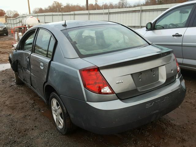 1G8AJ55F87Z144732 - 2007 SATURN ION LEVEL GRAY photo 3