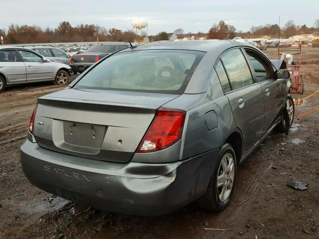 1G8AJ55F87Z144732 - 2007 SATURN ION LEVEL GRAY photo 4