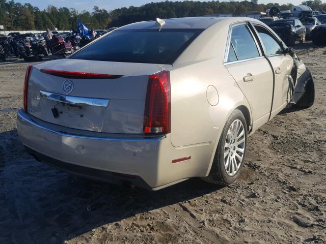 1G6DK5EY3B0147412 - 2011 CADILLAC CTS PERFOR BEIGE photo 4