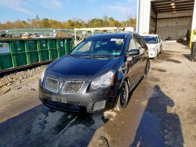 5Y2SM67009Z430240 - 2009 PONTIAC VIBE BLACK photo 2