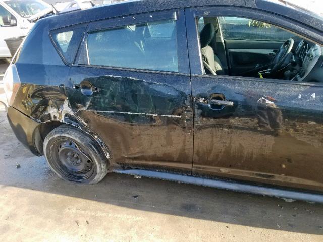 5Y2SM67009Z430240 - 2009 PONTIAC VIBE BLACK photo 9