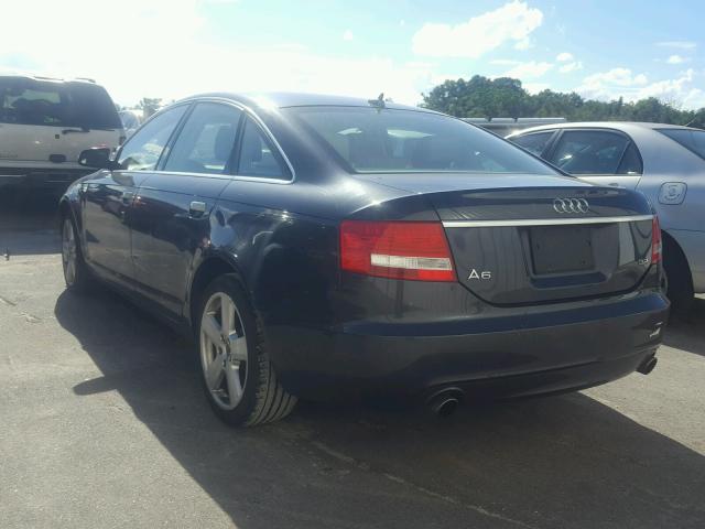 WAUAH94FX8N107259 - 2008 AUDI A6 3.2 CHARCOAL photo 3