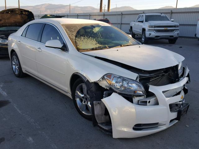1G1ZC5E14BF224412 - 2011 CHEVROLET MALIBU 1LT WHITE photo 1