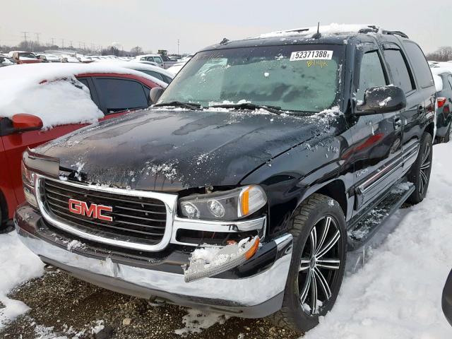 1GKEK13Z43J175631 - 2003 GMC YUKON BLACK photo 2