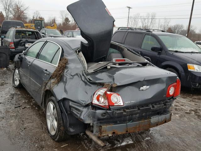 1G1ZG57B99F131356 - 2009 CHEVROLET MALIBU LS SILVER photo 3
