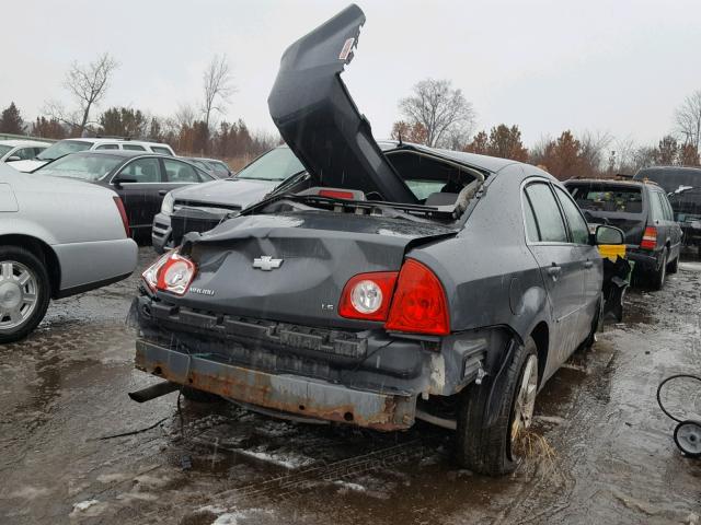 1G1ZG57B99F131356 - 2009 CHEVROLET MALIBU LS SILVER photo 4