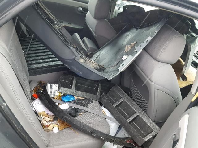 1G1ZG57B99F131356 - 2009 CHEVROLET MALIBU LS SILVER photo 6