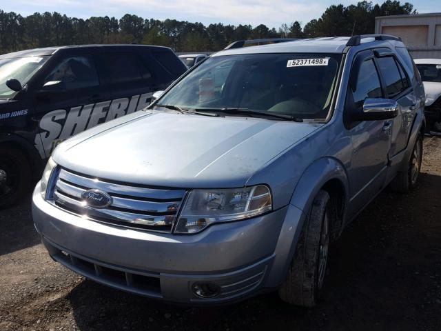 1FMDK03W78GA18196 - 2008 FORD TAURUS X L BLUE photo 2