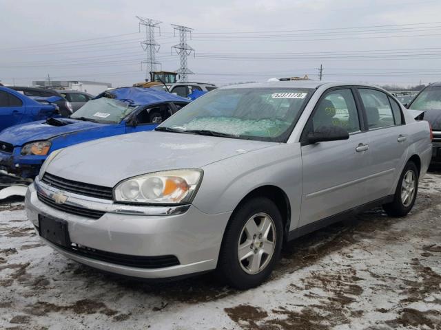1G1ZT52895F121007 - 2005 CHEVROLET MALIBU LS 银色 照片 2
