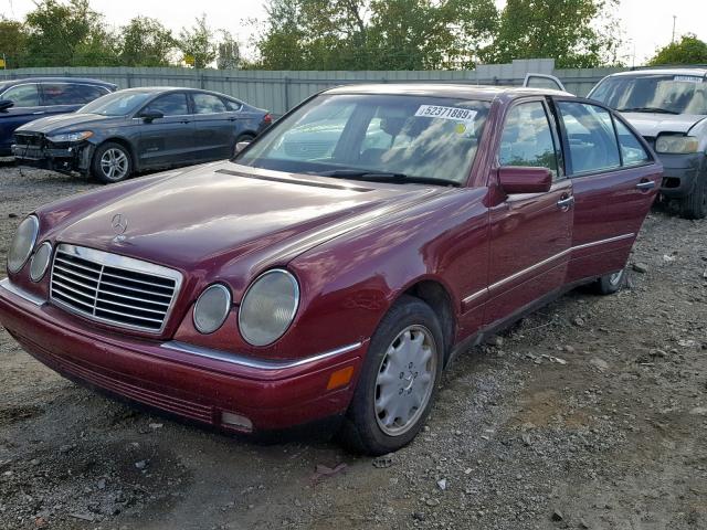 WDBJF25H5XA940066 - 1999 MERCEDES-BENZ E 300TD MAROON photo 2