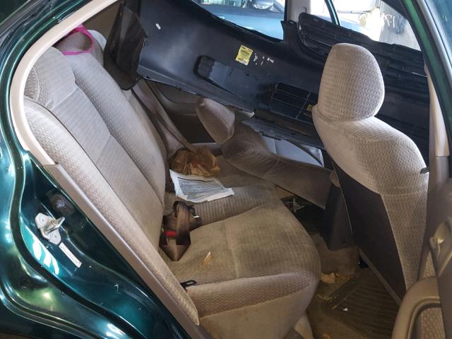 2HGEJ6613YH501592 - 2000 HONDA CIVIC BASE GREEN photo 6
