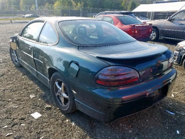 1G2WP12K5YF218300 - 2000 PONTIAC GRAND PRIX Կանաչ լուսանկար 3