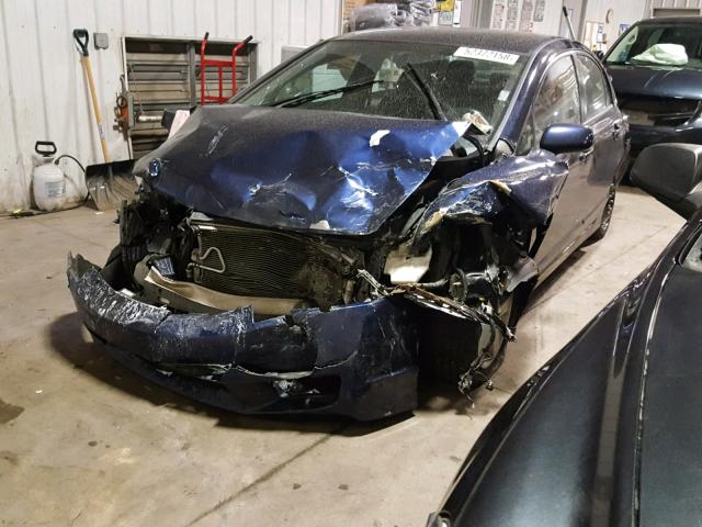 19XFA1F69BE031220 - 2011 HONDA CIVIC LX-S ლურჯი ფოტო 2