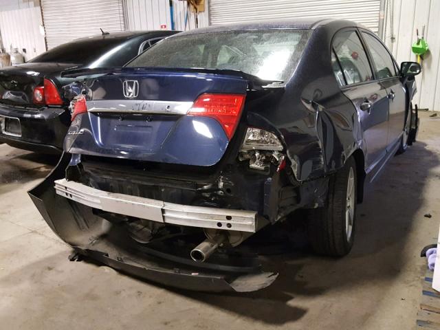 19XFA1F69BE031220 - 2011 HONDA CIVIC LX-S ლურჯი ფოტო 4