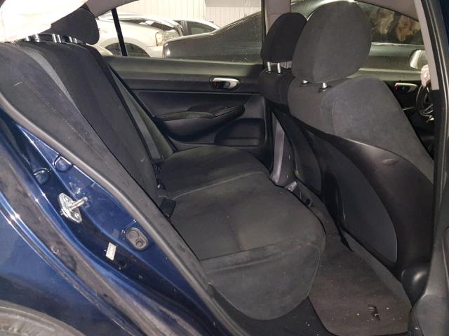 19XFA1F69BE031220 - 2011 HONDA CIVIC LX-S ლურჯი ფოტო 6