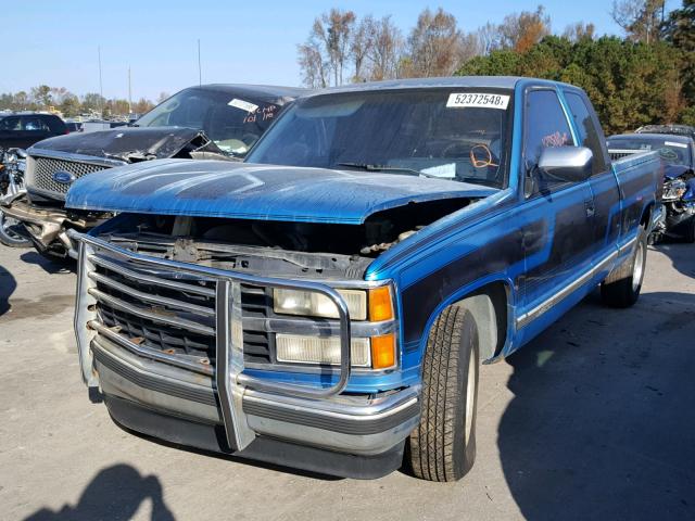 2GCEC19H8N1133337 - 1992 CHEVROLET GMT-400 C1 BLUE photo 2