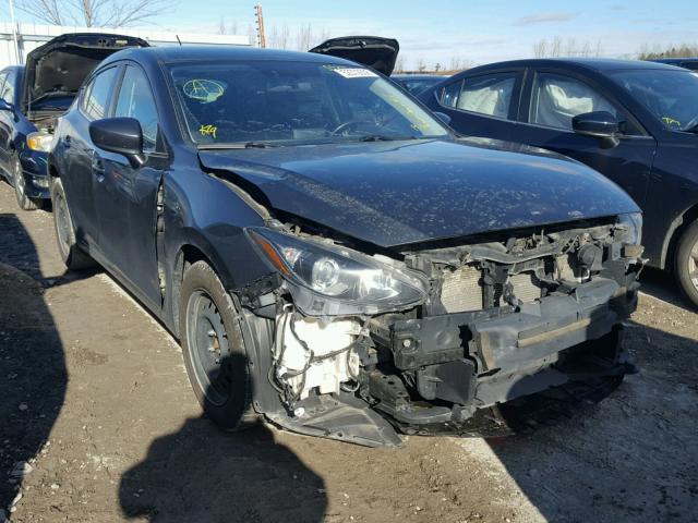 3MZBM1L74FM235886 - 2015 MAZDA 3 TOURING GRAY photo 1