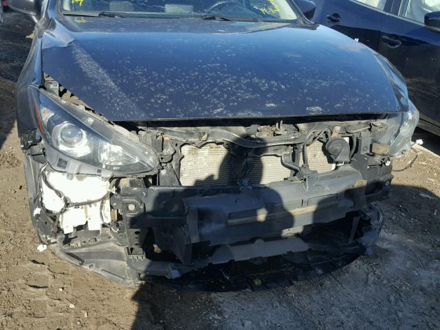 3MZBM1L74FM235886 - 2015 MAZDA 3 TOURING GRAY photo 9