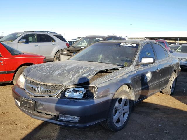 19UUA56823A049256 - 2003 ACURA 3.2TL TYPE GRAY photo 2