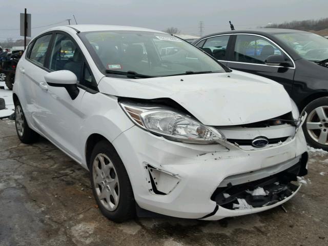 3FADP4TJ8DM215353 - 2013 FORD FIESTA S WHITE photo 1