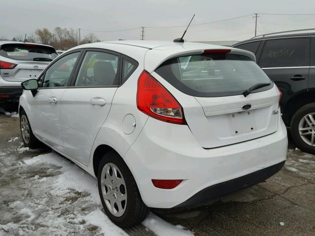 3FADP4TJ8DM215353 - 2013 FORD FIESTA S WHITE photo 3