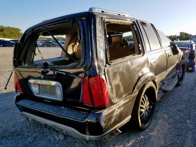 5LMFU28R51LJ32810 - 2001 LINCOLN NAVIGATOR BLACK photo 4