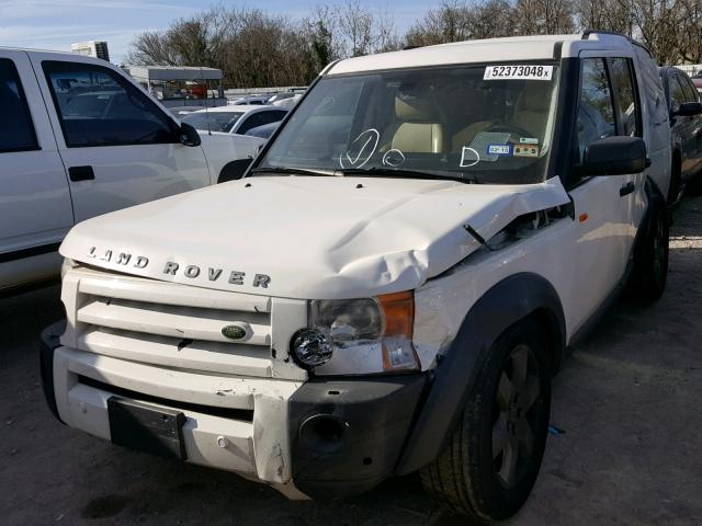 SALAG25437A430724 - 2007 LAND ROVER LR3 HSE WHITE photo 2