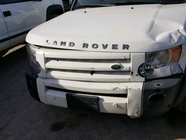 SALAG25437A430724 - 2007 LAND ROVER LR3 HSE WHITE photo 7