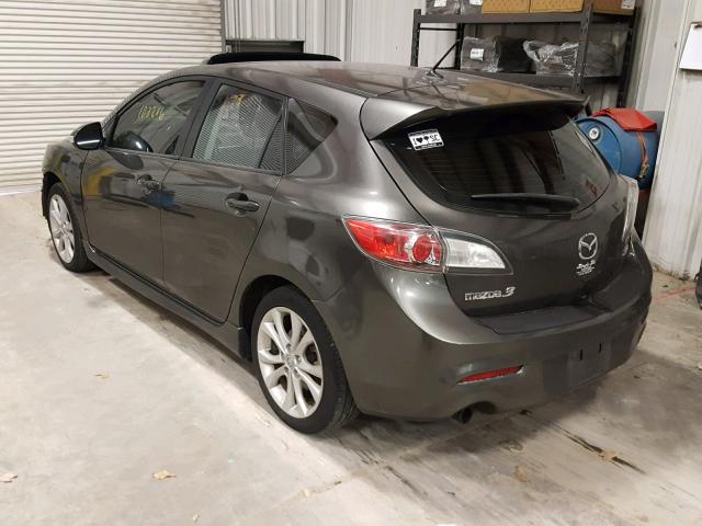 JM1BL1H5XA1191086 - 2010 MAZDA 3 S GRAY photo 3