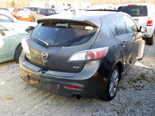 JM1BL1H5XA1191086 - 2010 MAZDA 3 S GRAY photo 4