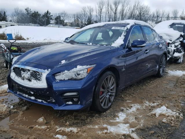 JN1FV7AR8HM870541 - 2017 INFINITI Q50 RED SP BLUE photo 2