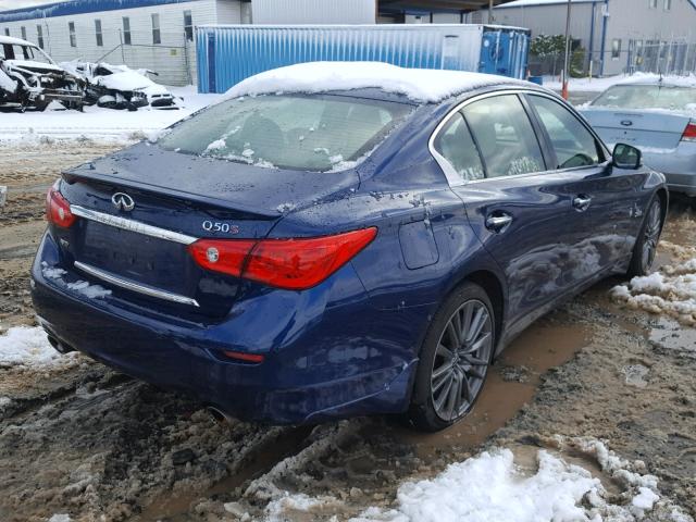 JN1FV7AR8HM870541 - 2017 INFINITI Q50 RED SP BLUE photo 4