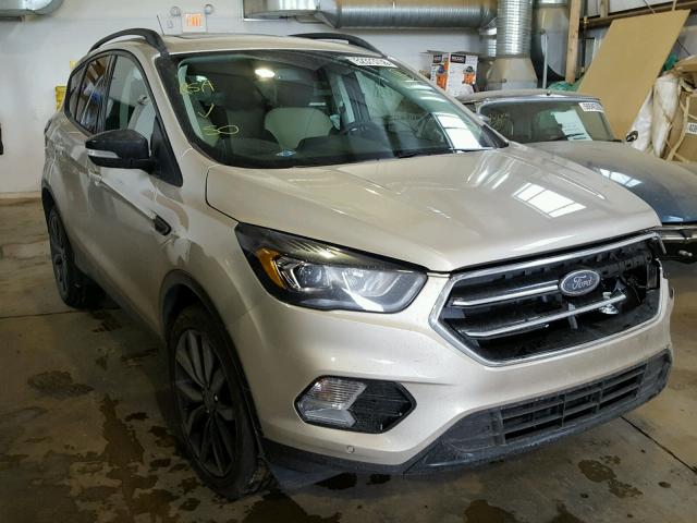 1FMCU9J90JUD39804 - 2018 FORD ESCAPE TIT BEIGE photo 1