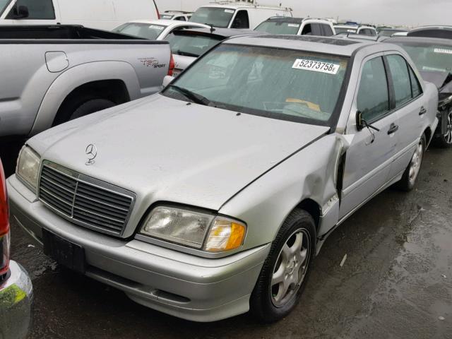 WDBHA29G1YA814688 - 2000 MERCEDES-BENZ C 280 SILVER photo 2