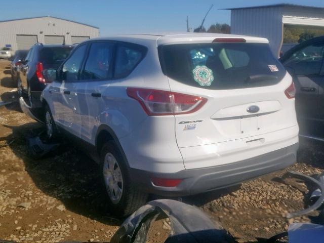 1FMCU0F79DUB36403 - 2013 FORD ESCAPE S WHITE photo 3