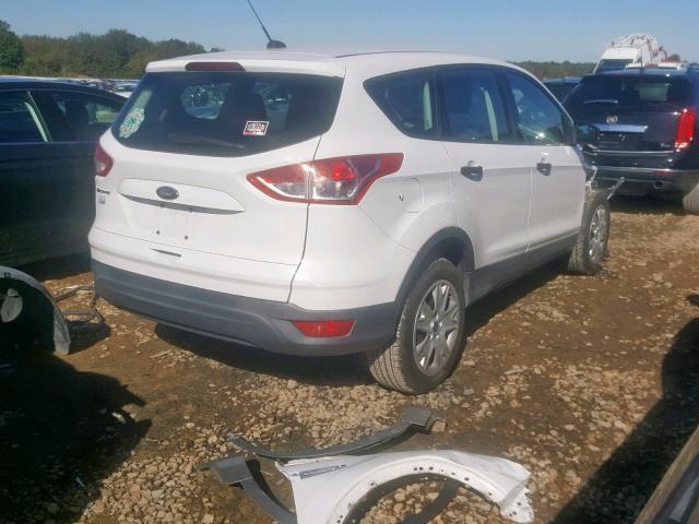 1FMCU0F79DUB36403 - 2013 FORD ESCAPE S WHITE photo 4