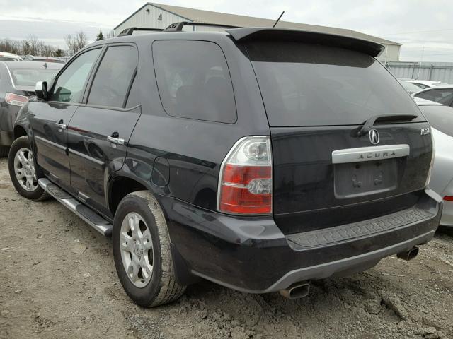 2HNYD18706H002411 - 2006 ACURA MDX TOURIN BLACK photo 3