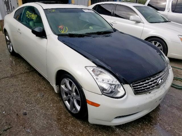 JNKCV54E35M415393 - 2005 INFINITI G35 WHITE photo 1