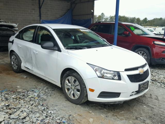 1G1PA5SH1E7281583 - 2014 CHEVROLET CRUZE LS WHITE photo 1