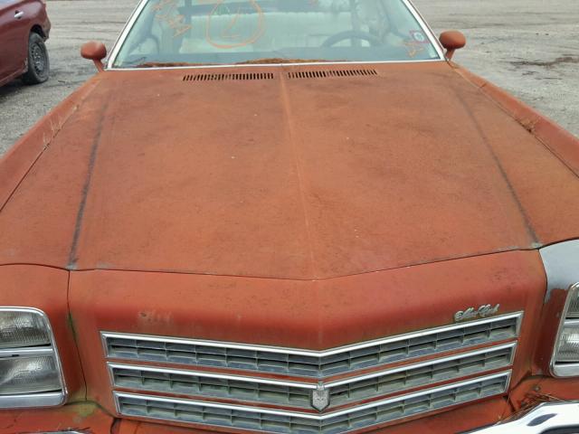 1H57V6B538240 - 1976 CHEVROLET MONTE CARL RED photo 9