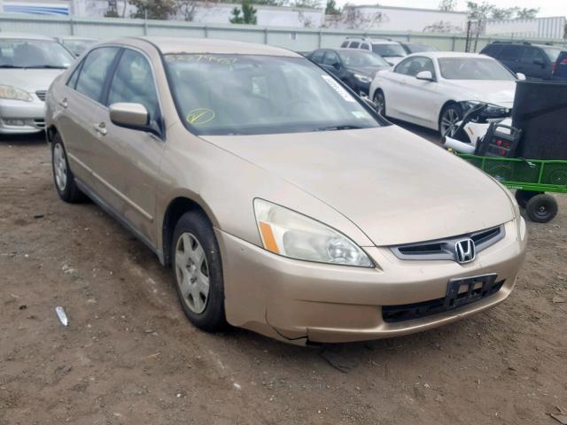 1HGCM56415A145835 - 2005 HONDA ACCORD LX TAN photo 1