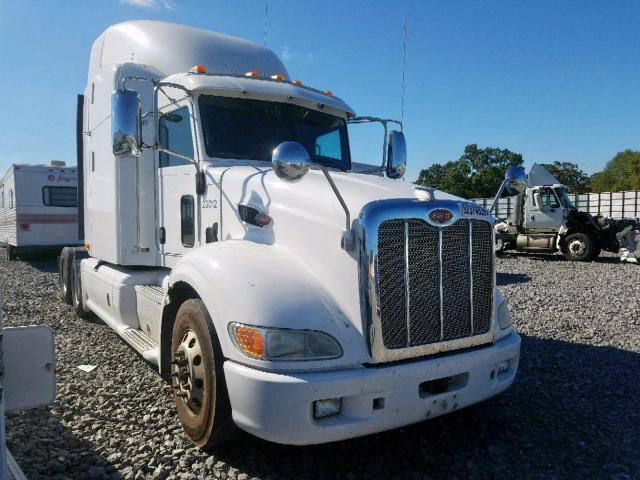 1XPHD49XXDD205675 - 2013 PETERBILT 386 WHITE photo 1