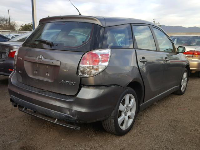 2T1KR32E46C584717 - 2006 TOYOTA COROLLA MA GRAY photo 4