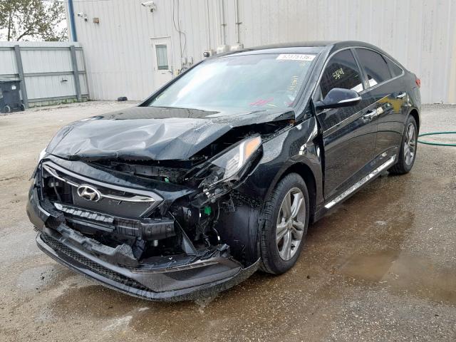 5NPE34AF2GH265958 - 2016 HYUNDAI SONATA SPO BLACK photo 2