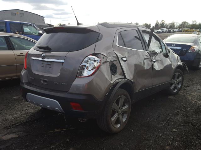 KL4CJBSB6DB174518 - 2013 BUICK ENCORE CON TAN photo 4