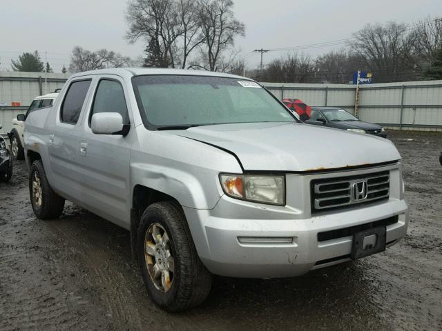 2HJYK16536H554896 - 2006 HONDA RIDGELINE SILVER photo 1