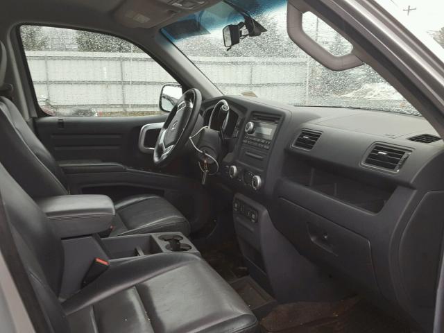 2HJYK16536H554896 - 2006 HONDA RIDGELINE SILVER photo 5