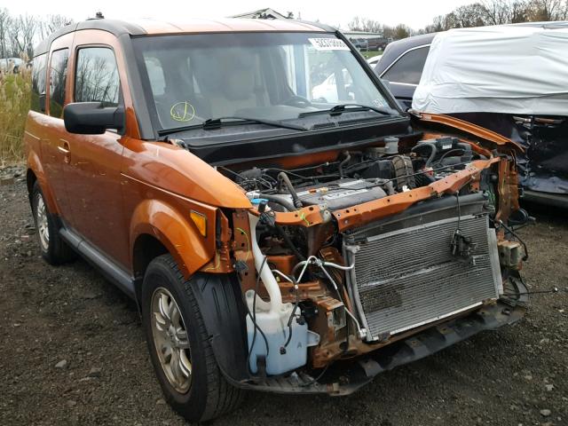 5J6YH187X7L005616 - 2007 HONDA ELEMENT EX ORANGE photo 1